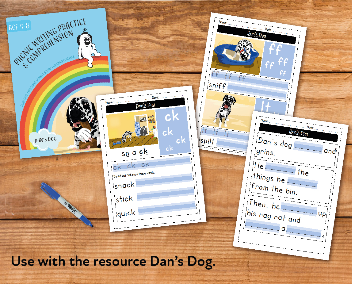 Dan’s Dog - Teacher Notes (Writing And Comprehension Practice)