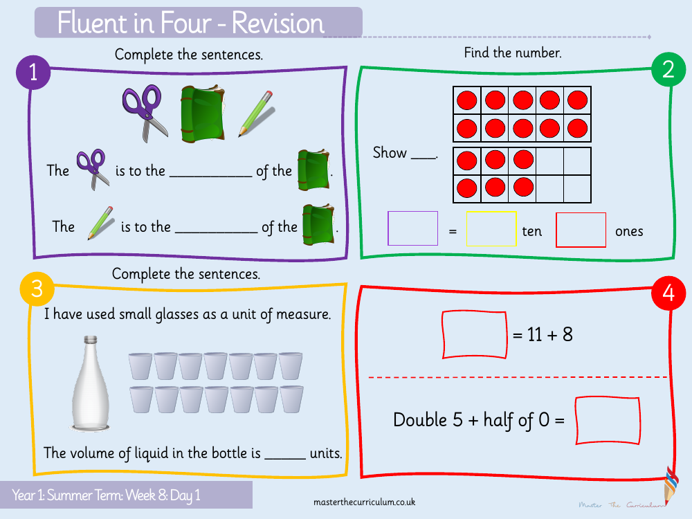 Place value within 100 - Counting to 100 by making 10s - Starter