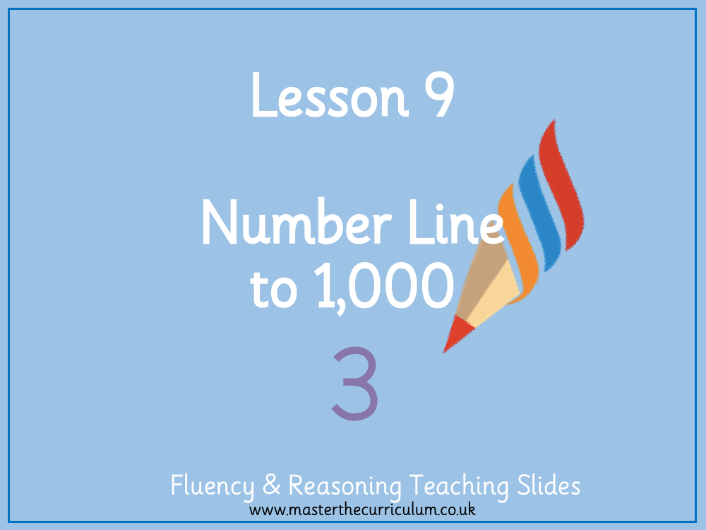 Place value - Number line to 1000 - Presentation