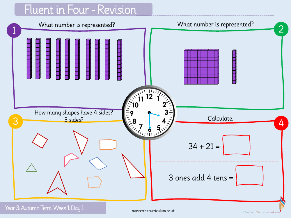 Place value - Represent numbers to 1,000 - Starter