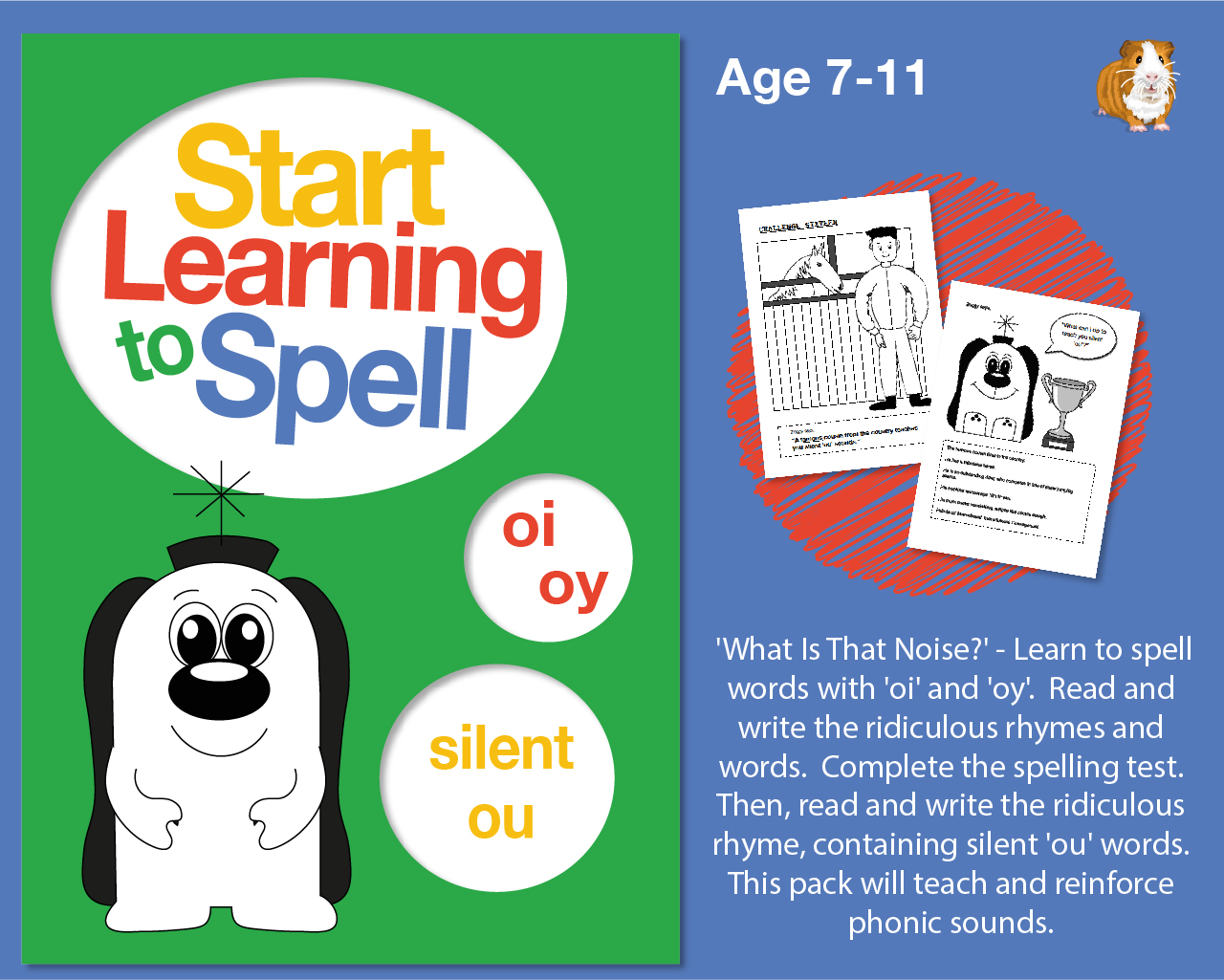 Spell Words With 'oi', 'oy’ & Silent ‘ou’: Learn To Spell With Phonics (7-11 years) - Teacher Notes