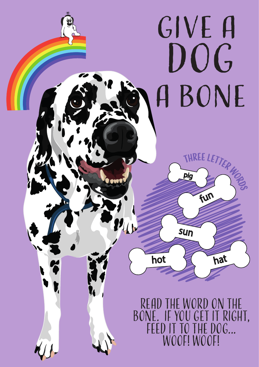 Give a Dog a Word Bone Game - Activity Pack