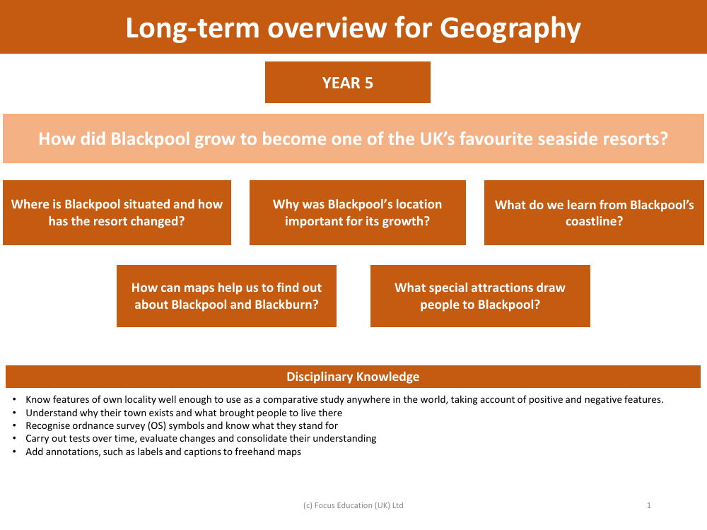 Long-term overview - Blackpool - Year 5