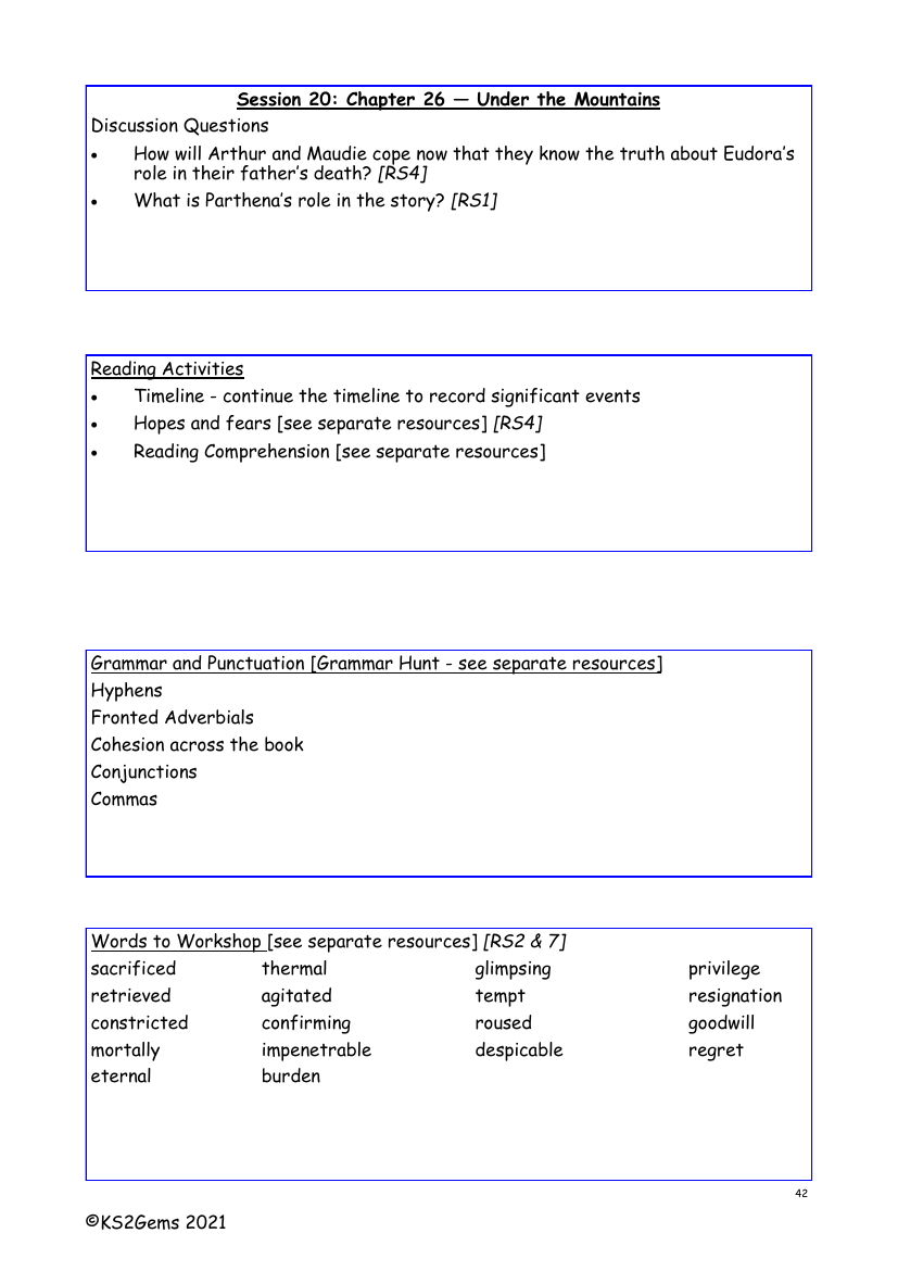 Brightstorm - Session 20 - Chapter 26 - Worksheet