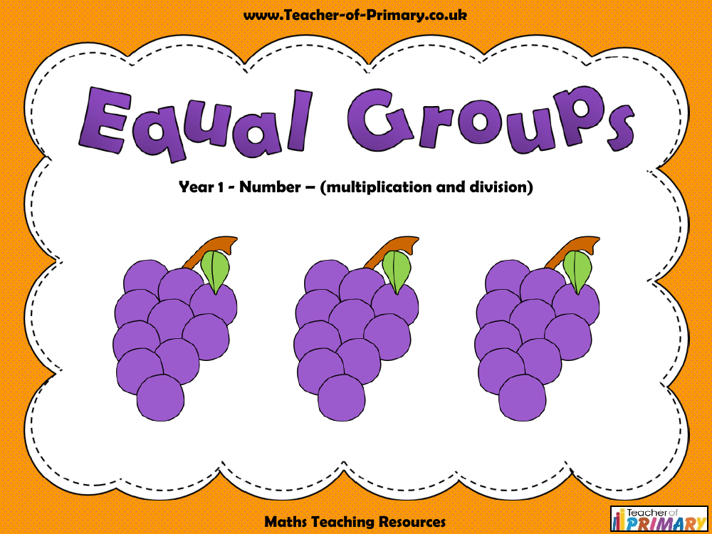 Equal Groups - PowerPoint