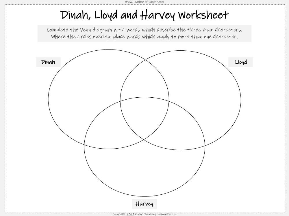 The Demon Headmaster - Lesson 8 - Dinah, Lloyd and Harvey Worksheets