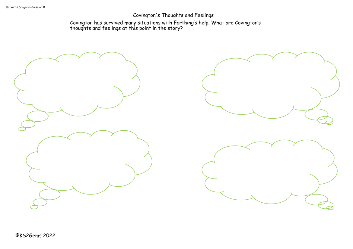 Darwin's Dragons - Session 8 - Covington's Thoughts and Feelings