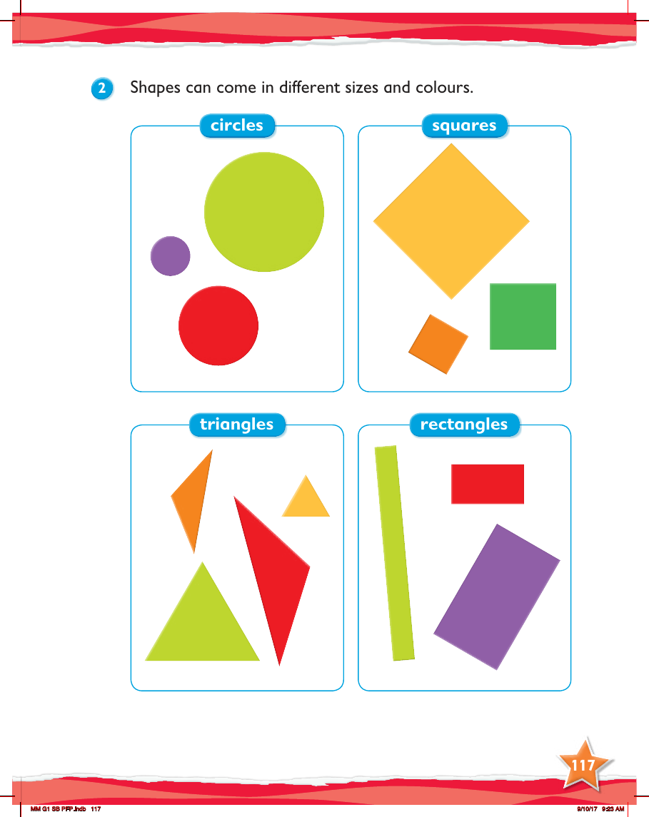Max Maths, Year 1, Learn together, 2D shapes