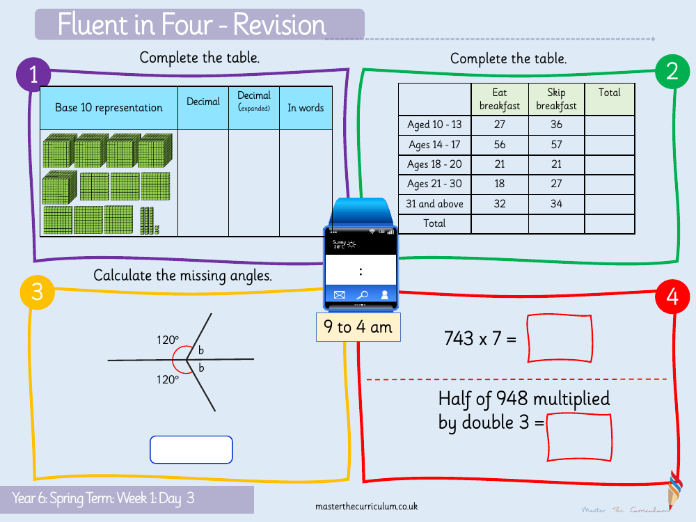 Decimal - Three Decimal Places - Starter