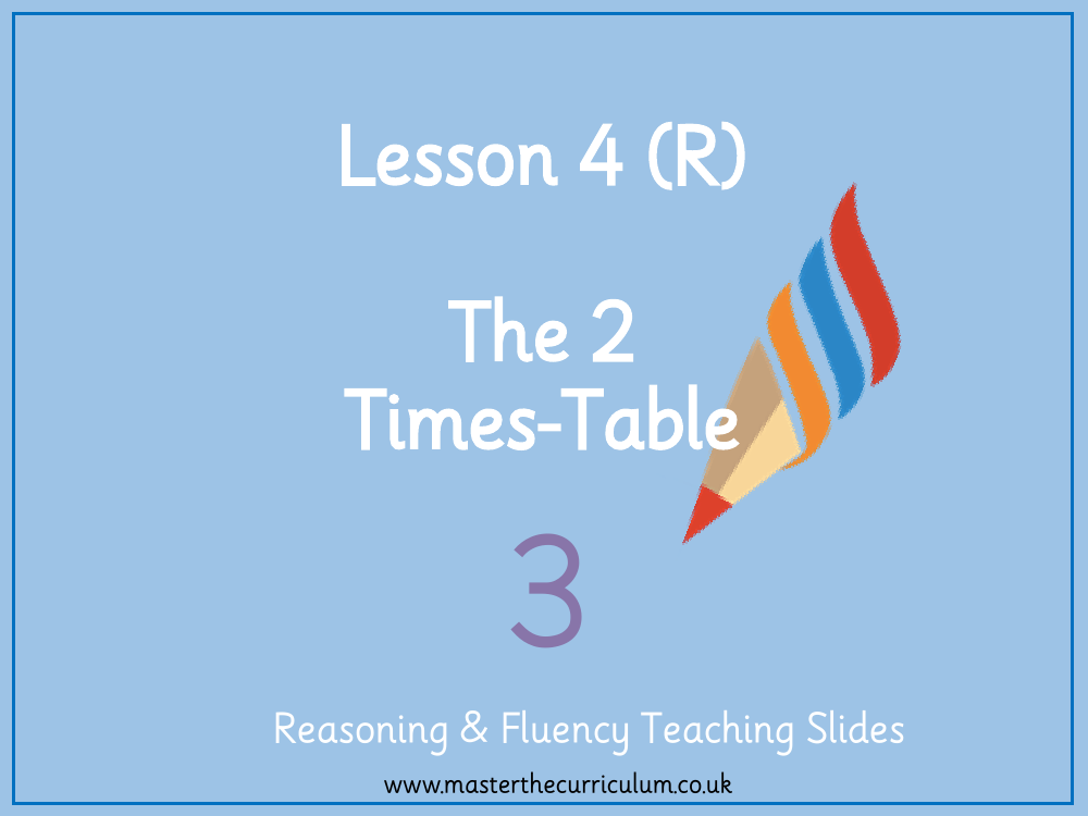 Multiplication and division - The 2 times table - Presentation