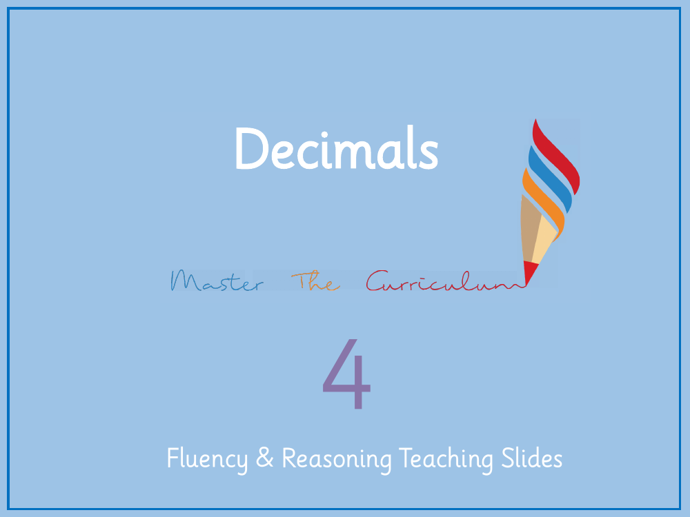 Decimals - Bonds to 10 and 100 - Presentation