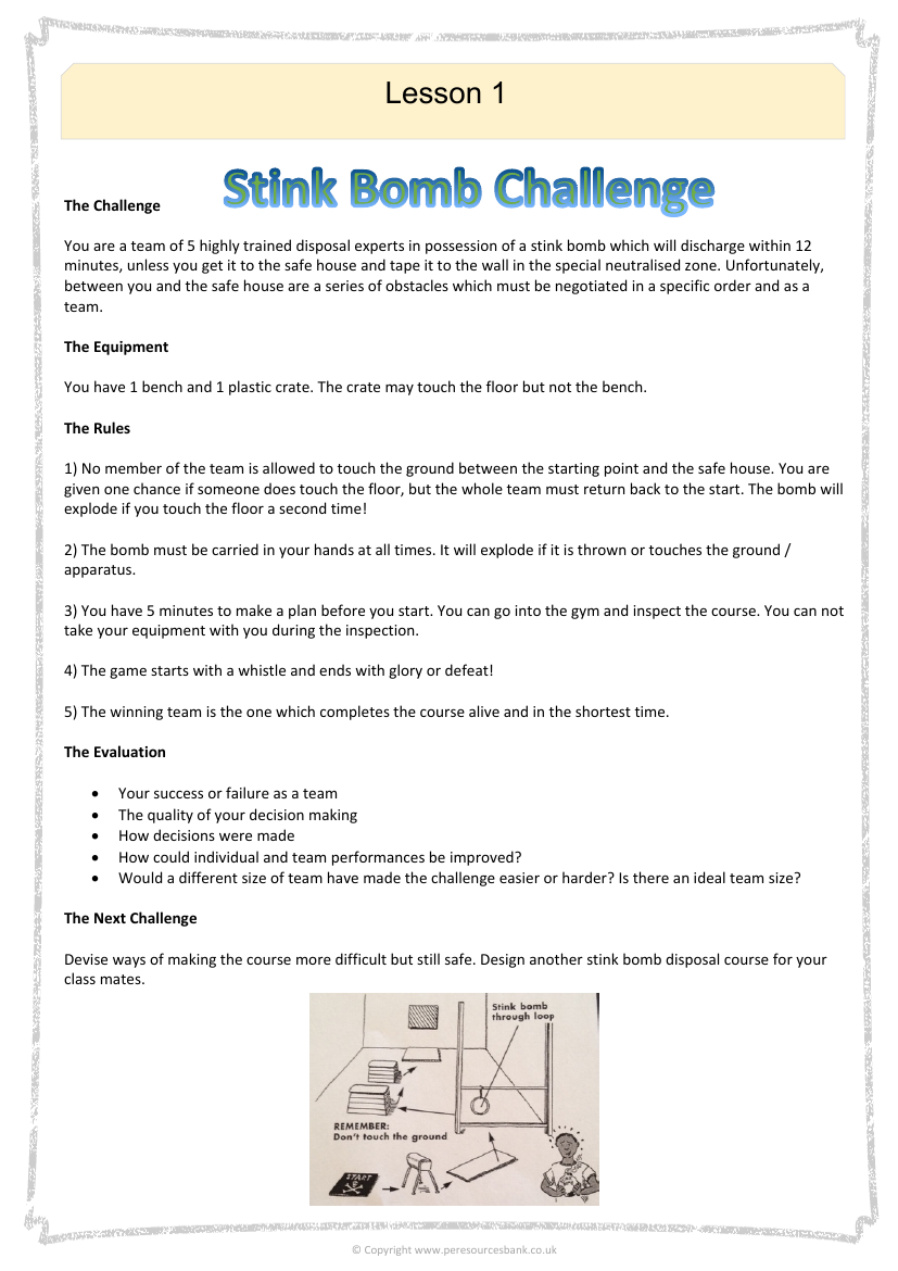 Stink Bomb Challenge - Outdoor and Adventurous Activities