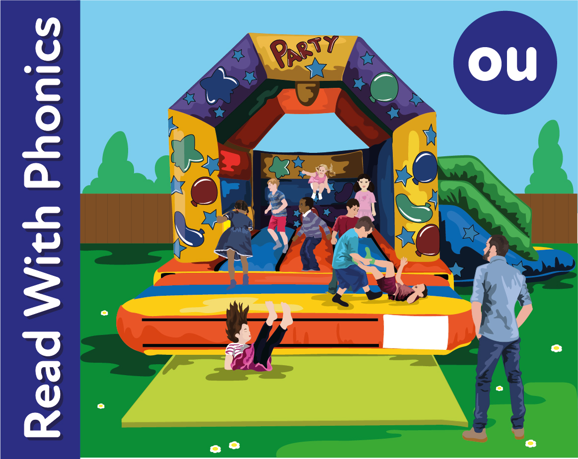 The Bouncy Castle -  Learn The Phonic Sound ou (loud) - Teacher Notes