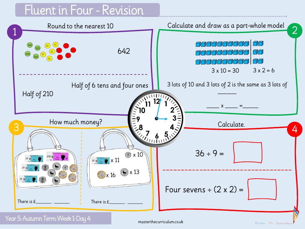 Place value - Rounding to the nearest 100 - Starter