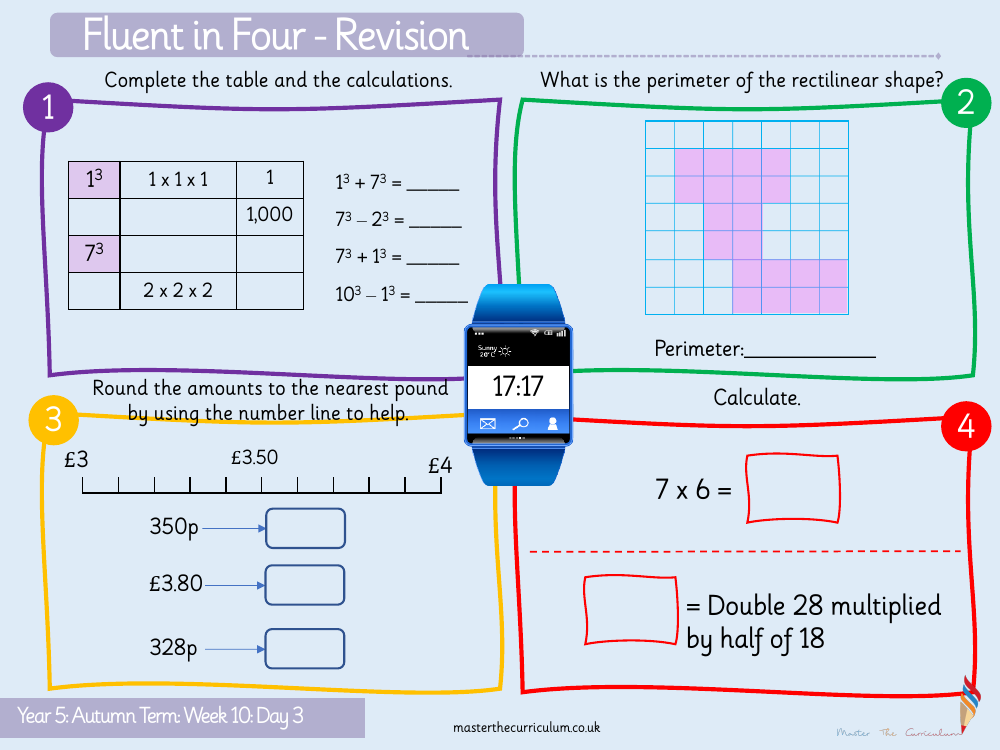 Multiplication and Division (1) - Multiply by 10 - Starter