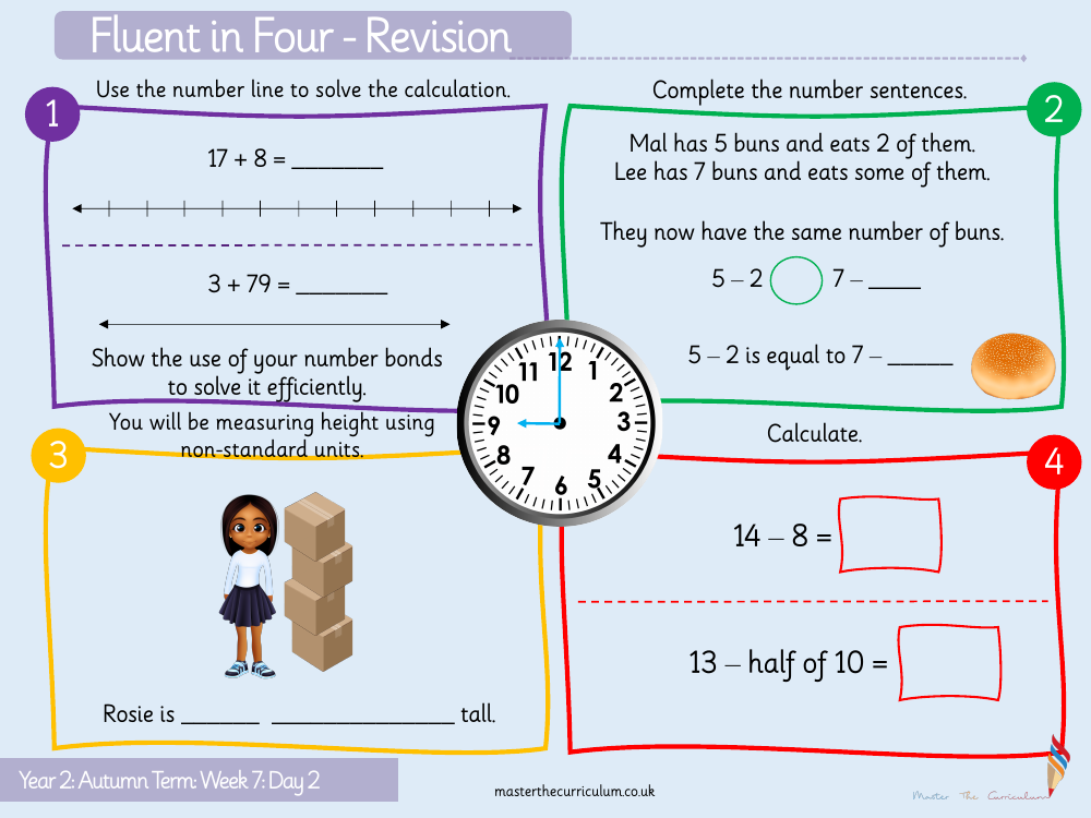 Addition and subtraction - Add two-digit and one-digit numbers 2 - Starter