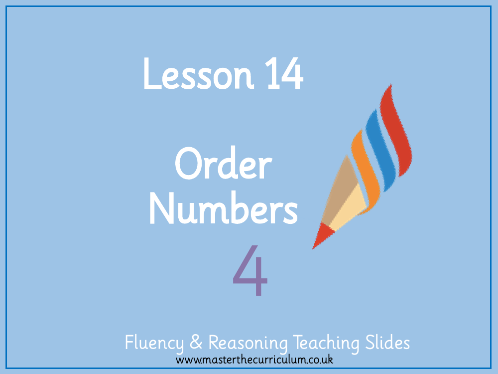 Place value - Order numbers - Presentation