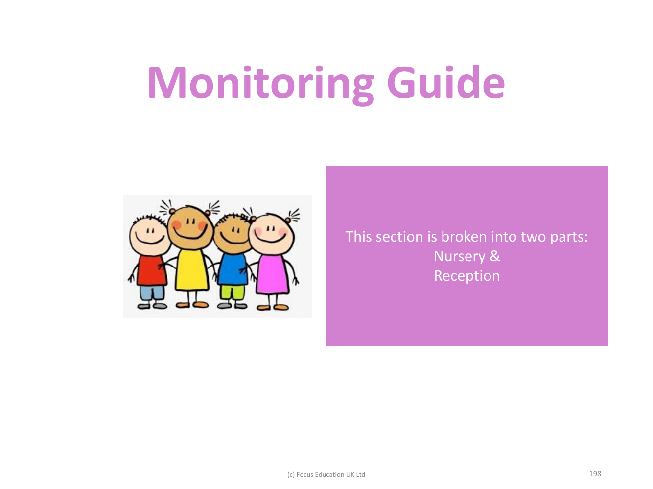 Monitoring the Quality of Education in EYFS - Monitoring Guide