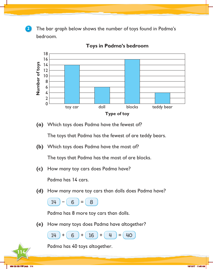 Max Maths, Year 3, Learn together, Bar graphs (2)