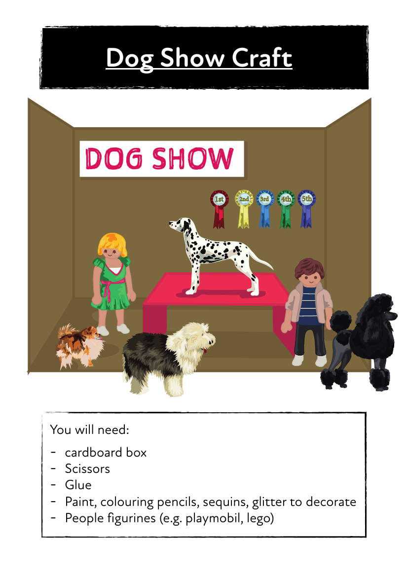 Craft Pack - Make A Dog Show (4 years +) - Activity Pack