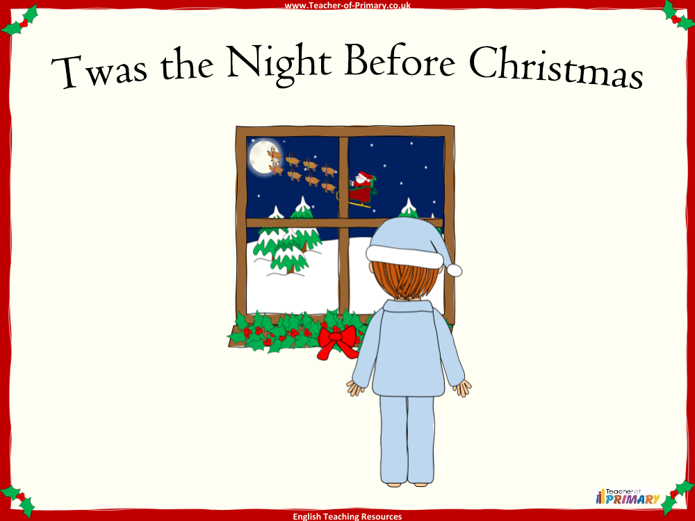 Twas the Night Before Christmas - Medium Term Plan