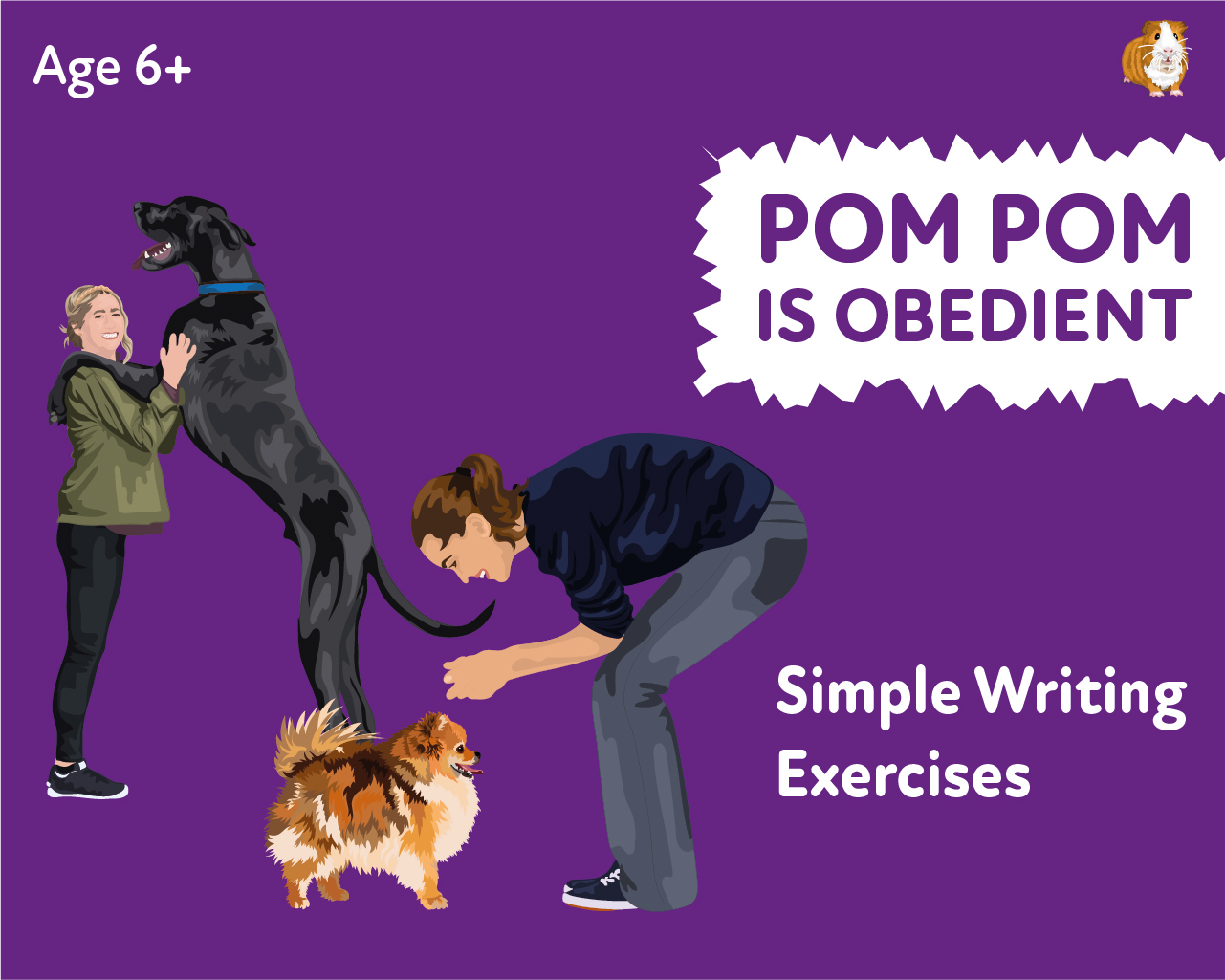 ‘Pom Pom At The Obedience Class’ A Fun Writing And Drawing Activity (4 years +) - Teacher Notes