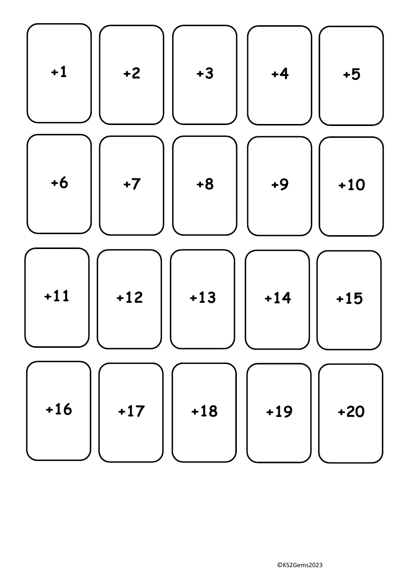 Function Machine Cards