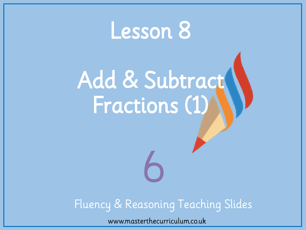 Fractions - Add and Subtract Fractions (1) - Presentation