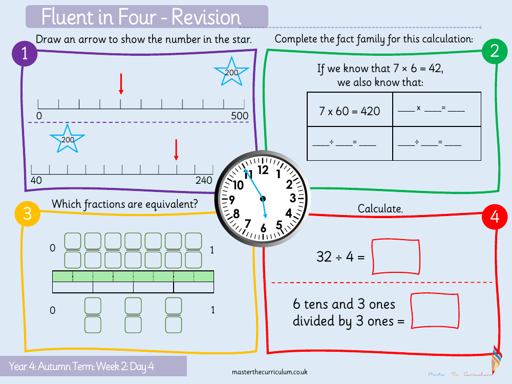 Place value - Place value partitioning - Starter