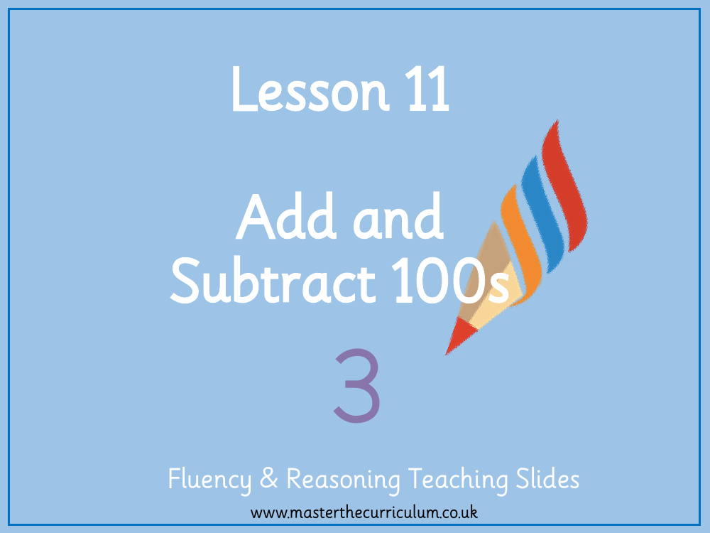 Addition and subtraction - Subtract one- from two-digit numbers - Presentation