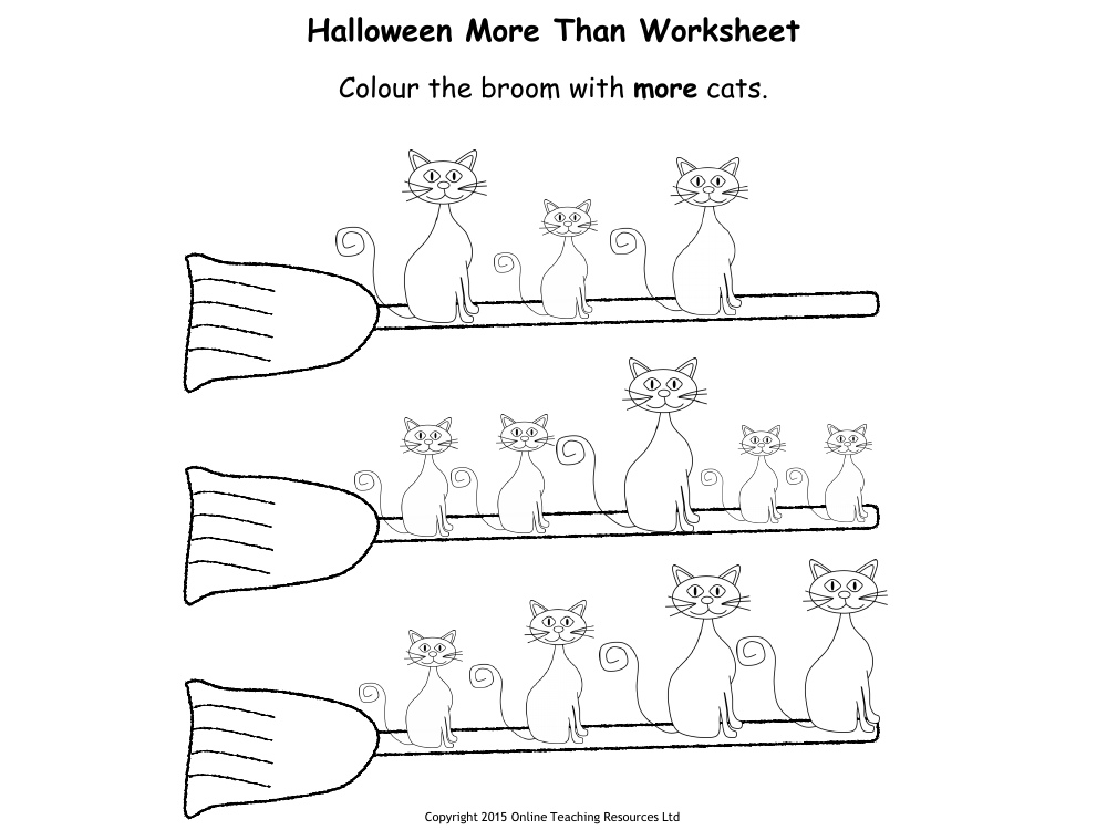 Halloween Adding - Worksheet