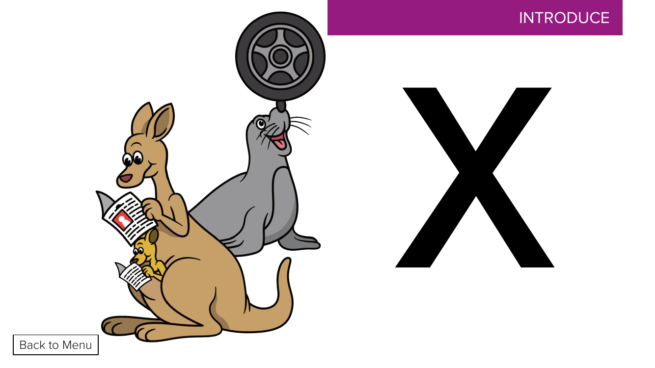 Week 1 lesson 5 "x" - Phonics Phase 3  - Presentation