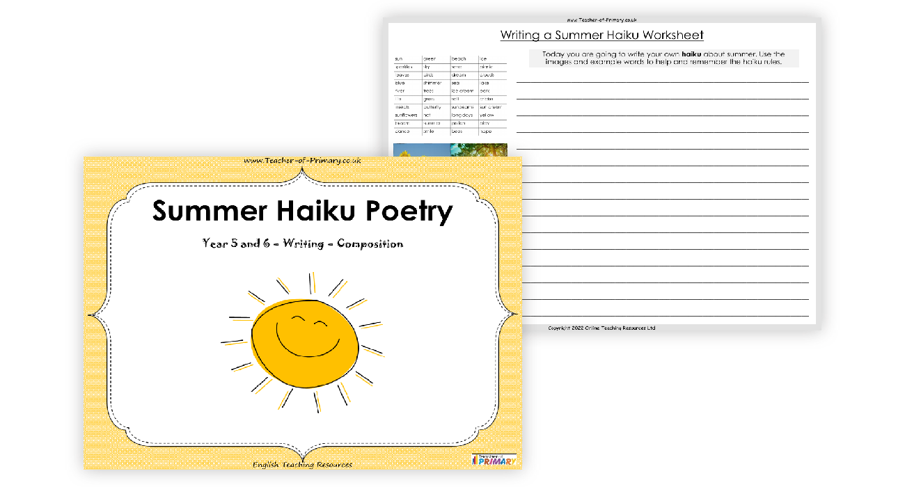 Summer Haiku Poetry