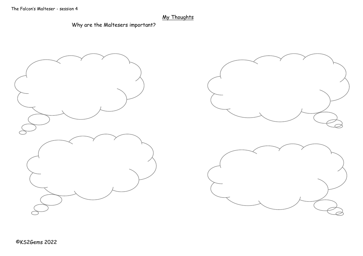 The Falcon's Malteser - Session 4 - My Thoughts