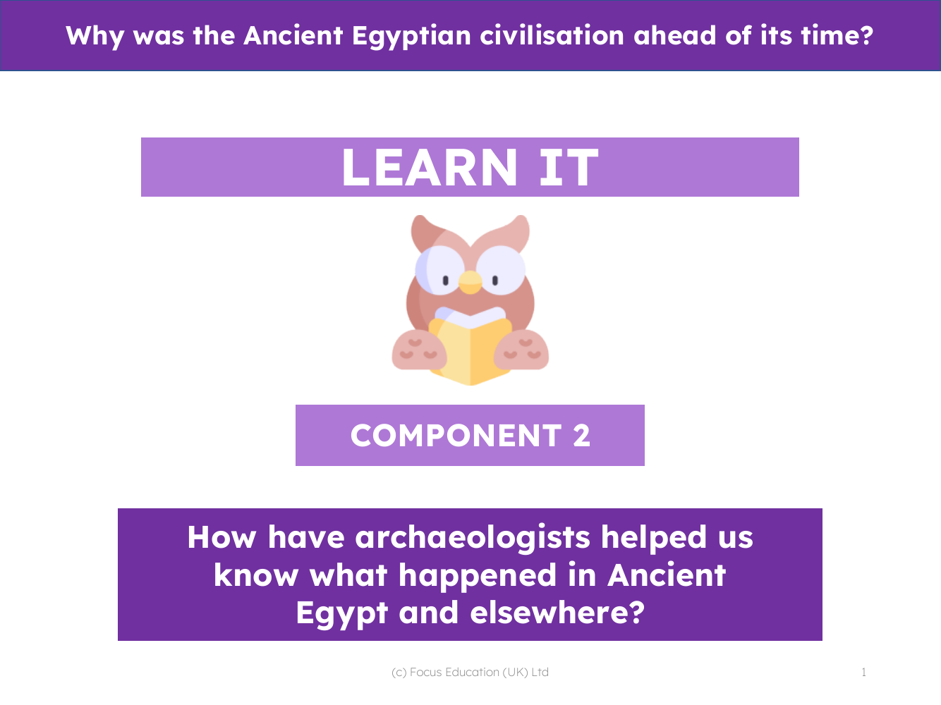 How have archaeologists helped us to know what happened in Ancient Egypt and elsewhere? - Presentation