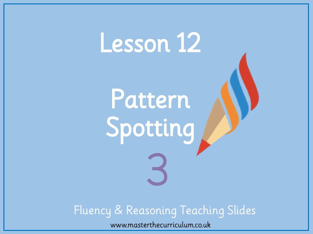 Addition and subtraction - Pattern spotting - Presentation