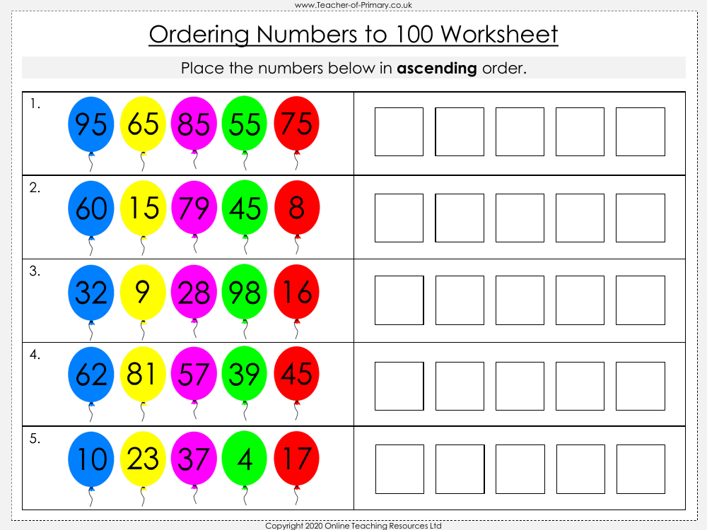ordering-numbers-to-100-worksheet-maths-year-2