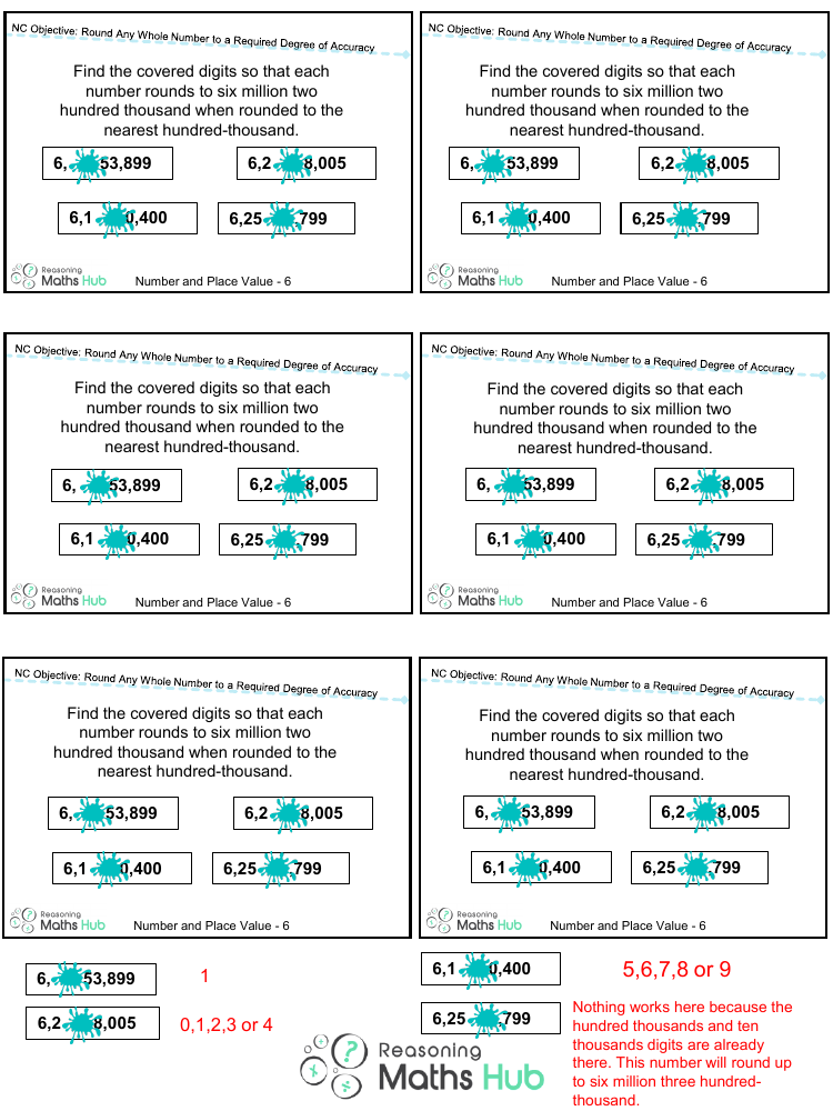 Round Any Whole Number to a Required Degree of Accuracy 10 - Reasoning