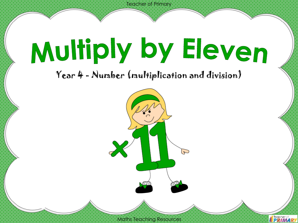 Multiply by Eleven - PowerPoint