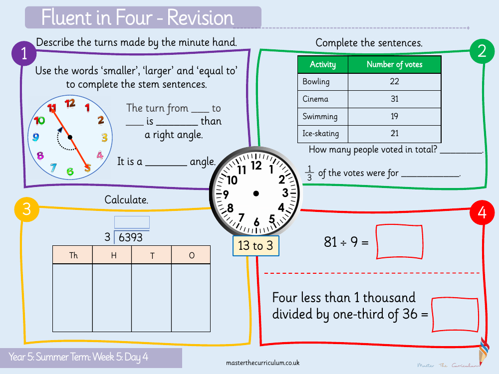 Properties of Shape - Measure with a Protractor (1) - Starter