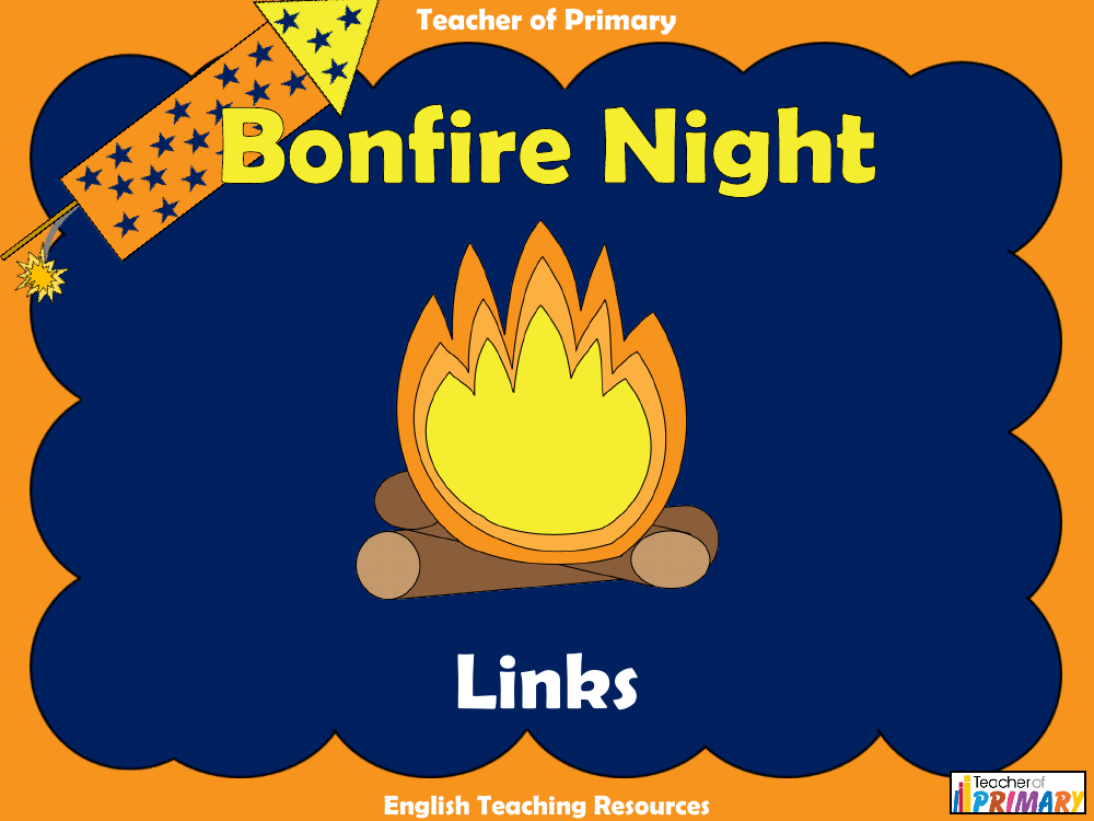 Bonfire Night Non Fiction - Links PowerPoint