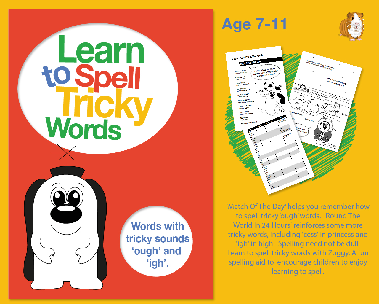 Learn To Spell Words With Tricky Sounds ‘ough’ & ‘igh’ (7-11 years) - Teacher Notes