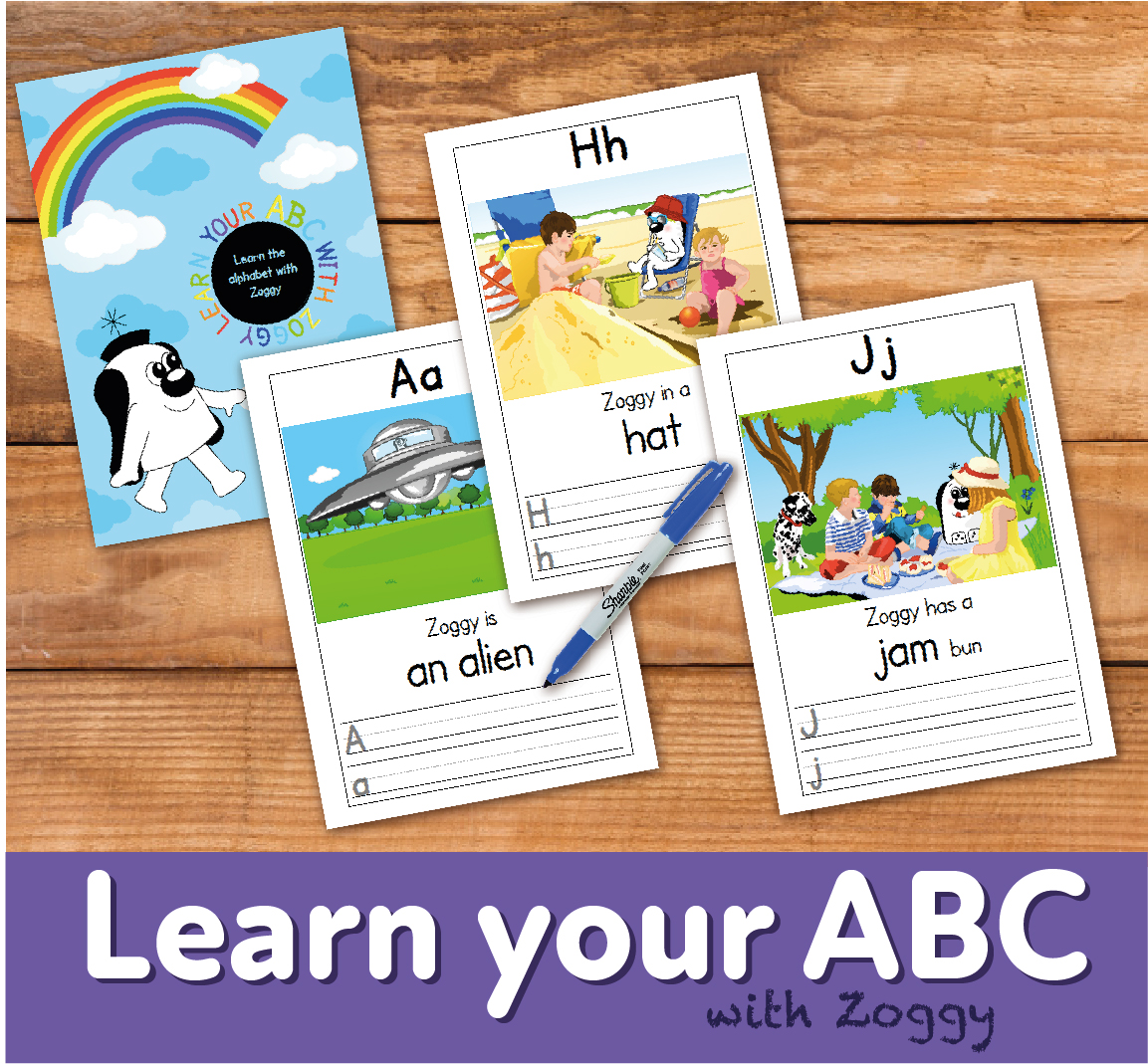 Learn The Aphabet With Zoggy (4-7 years) - Teacher Notes