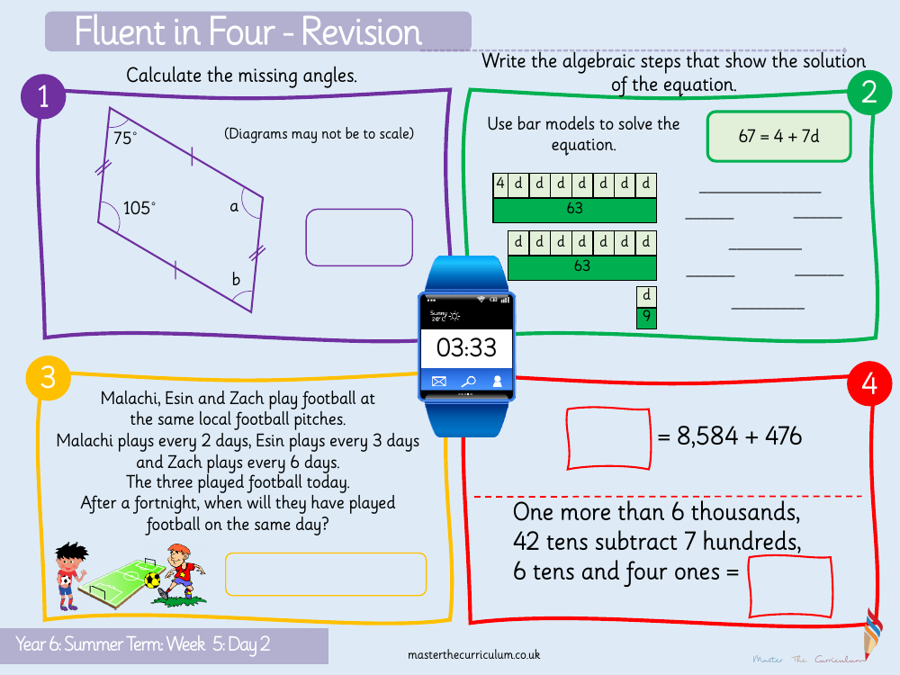 Properties of Shape - Angles in Regular Polygons - Starter