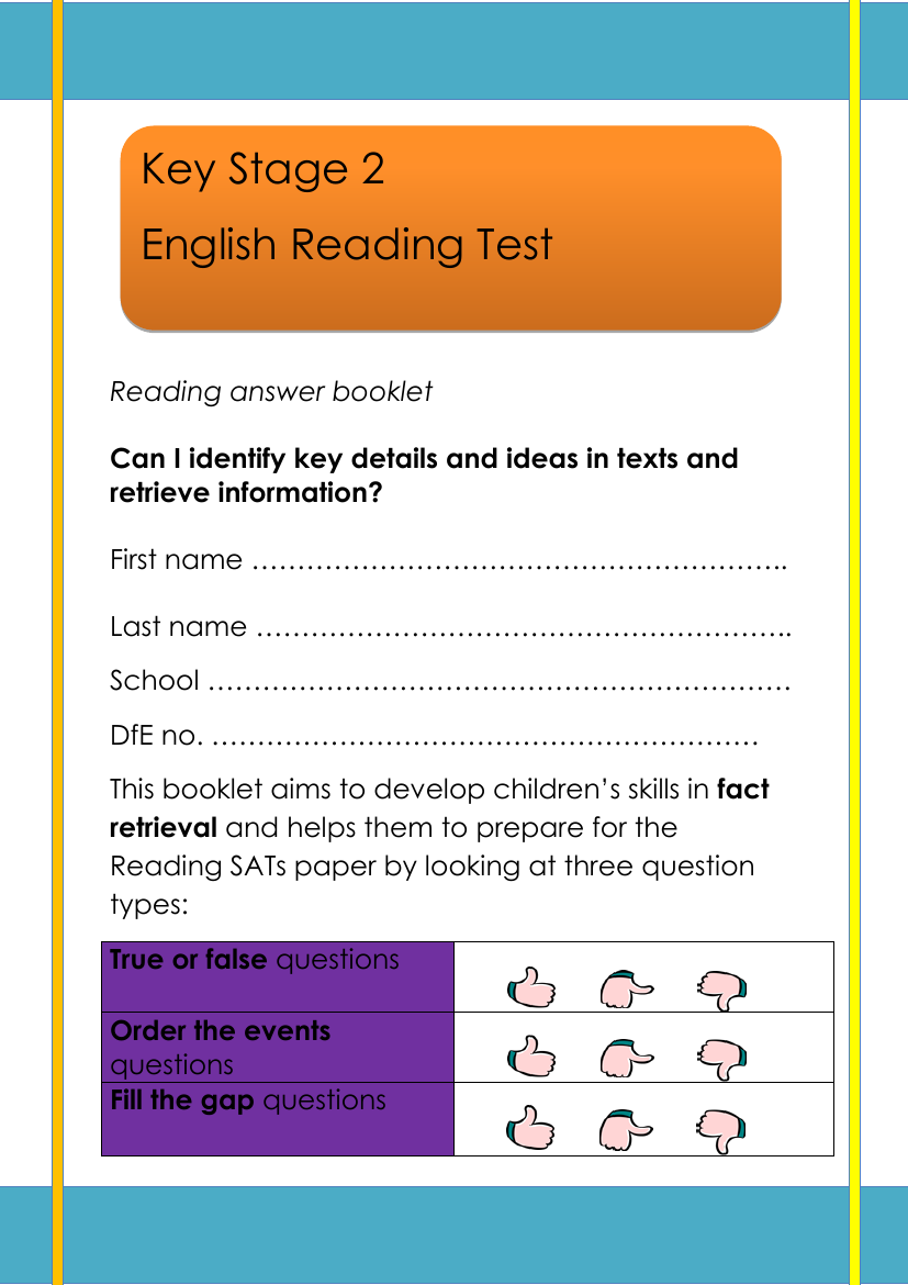 KS2 SATs English Reading Information Retrieval - Worksheet