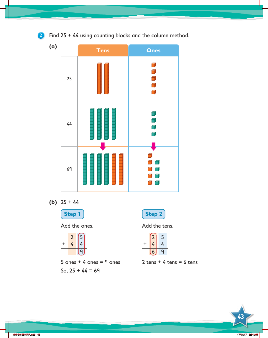 Max Maths, Year 6, Learn together, Addition of 2- and 3-digit numbers (2)