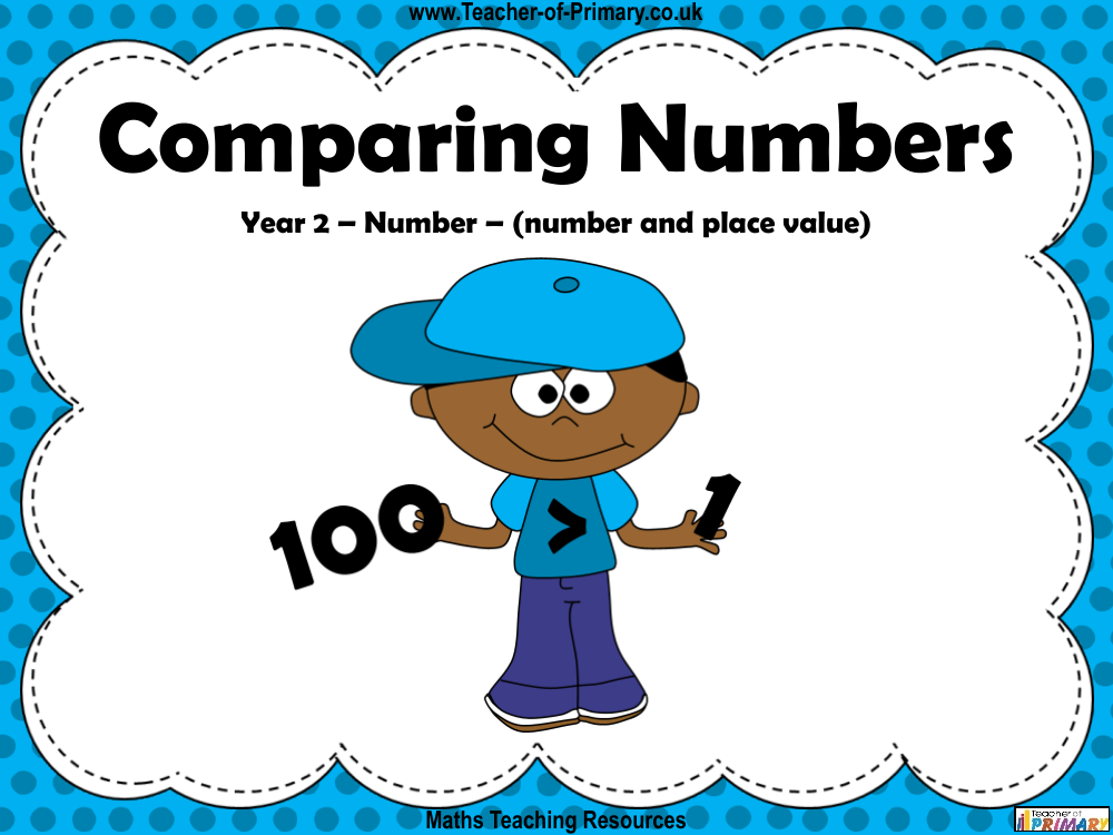 Comparing Numbers PowerPoint Maths Year 2