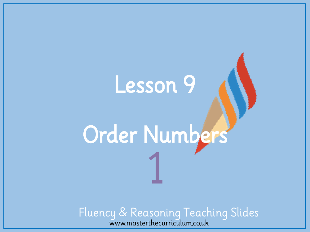 Place Value within 20 - Order numbers - Presentation