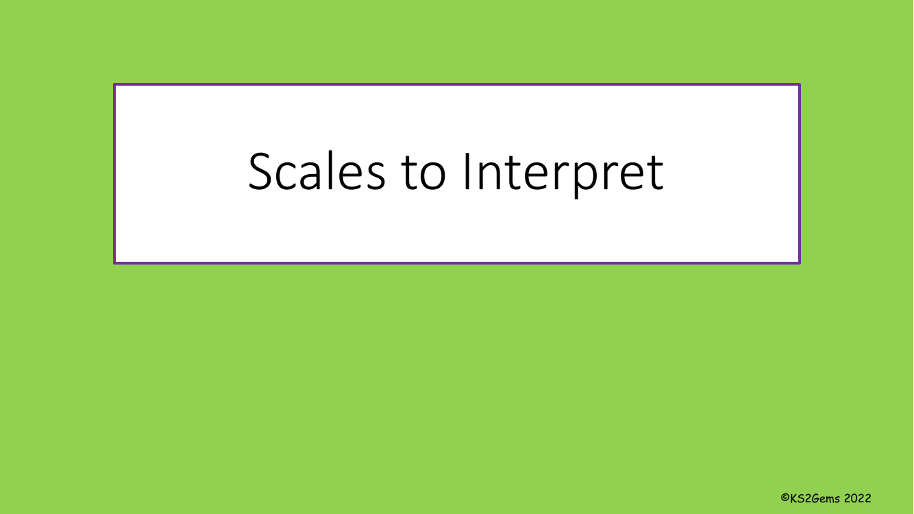 Scales to Interpret