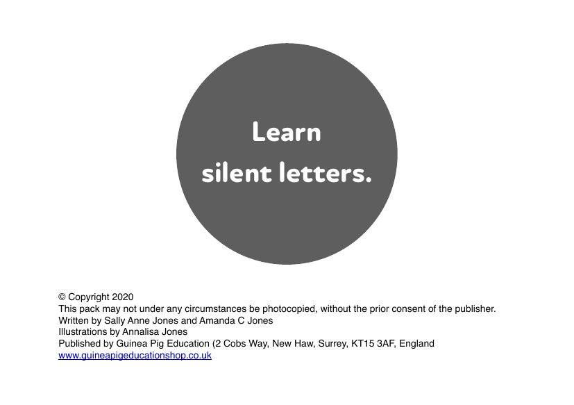 A Disaster Strikes: Learn More Silent Letters As In 'knock' - Activity Pack